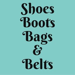SHOES BOOTS BAGS & BELTS